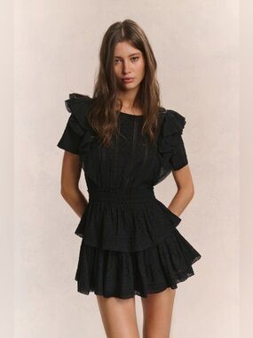 LoveShackFancy Natasha Heritage Mini Dress - EUC